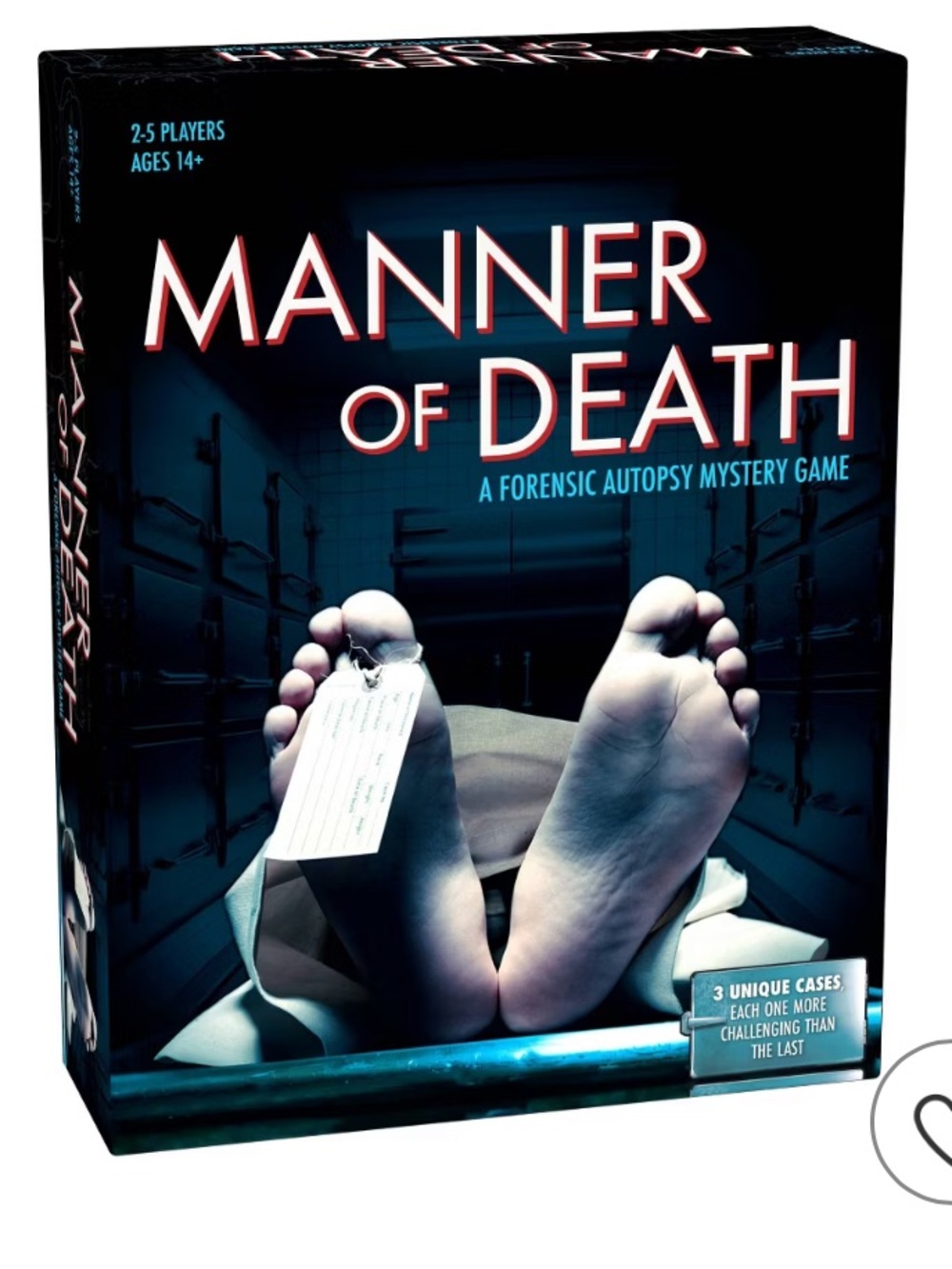 Barnes & Noble Manner of Death Mystery Game - Dark Blue